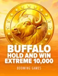 buffalo hold and win extreme 10000 slot logo