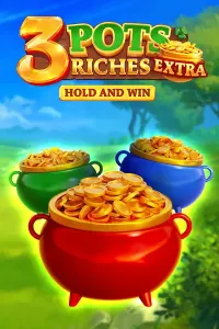 three pots riches extra slot logo